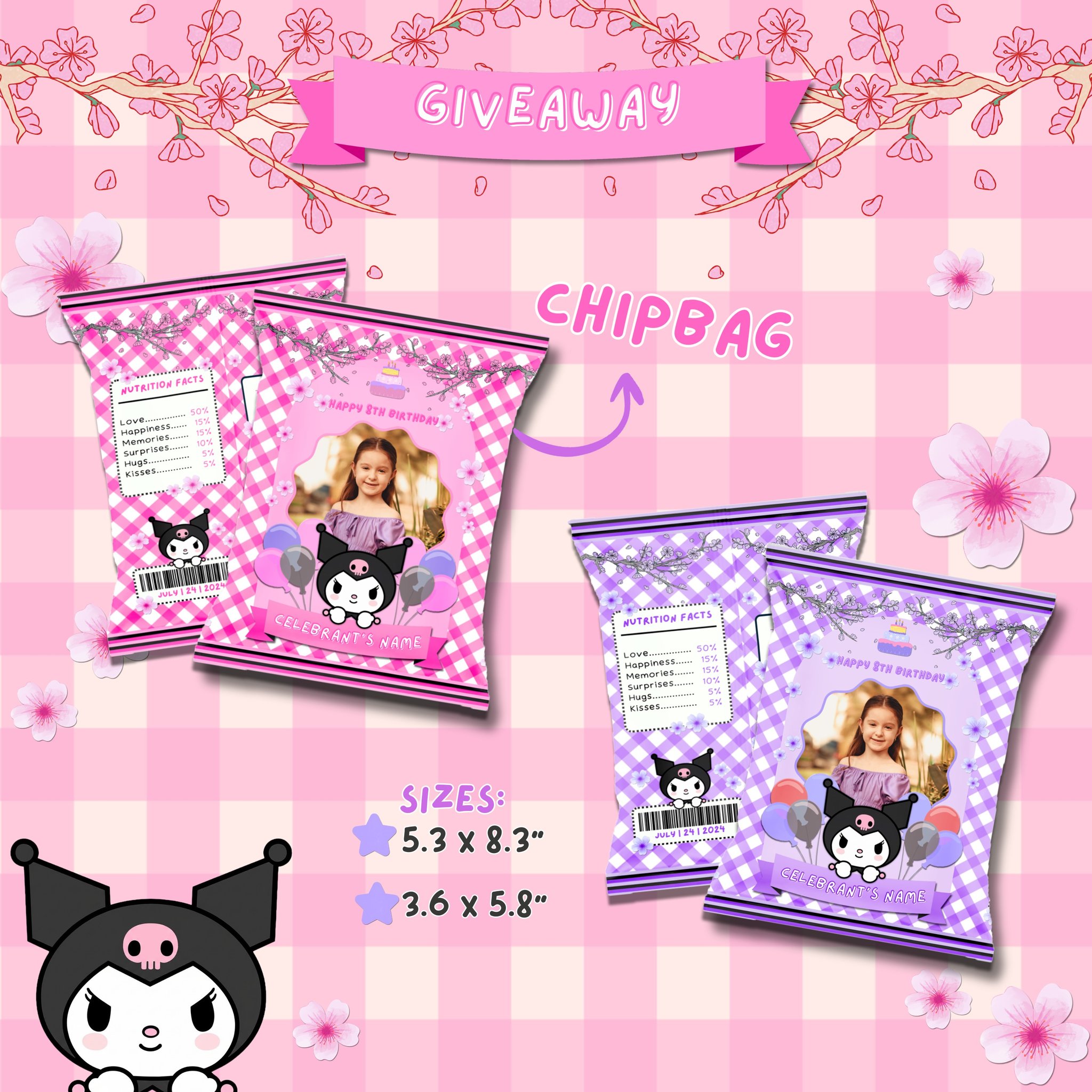 Personalized Chipbag